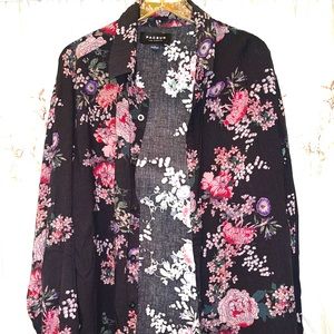 Pacsun Floral button down shirt